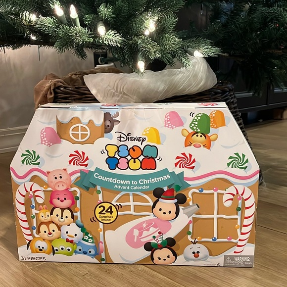 Disney Tsum Tsum Countdown to Christmas advent calendar. New! I have 2 listed! - Picture 1 of 6